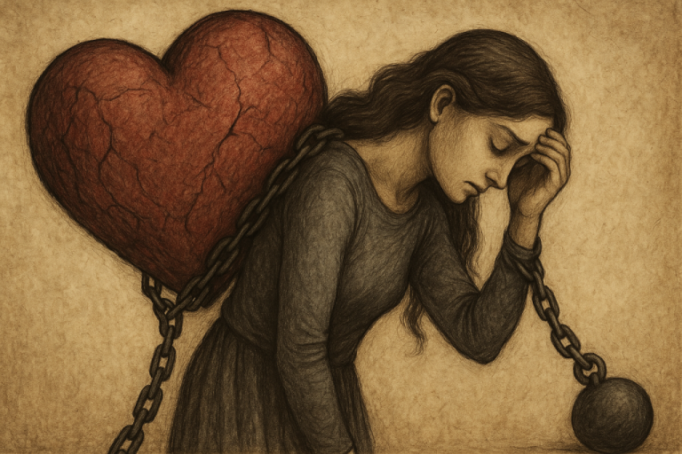 Immagine copertina articolo Il peso karmico dell’amore: quando ami con un debito che non è tuo