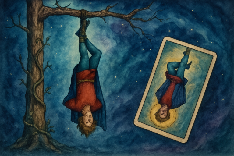 Immagine copertina articolo L'appeso nei sogni - Arcano N. 12