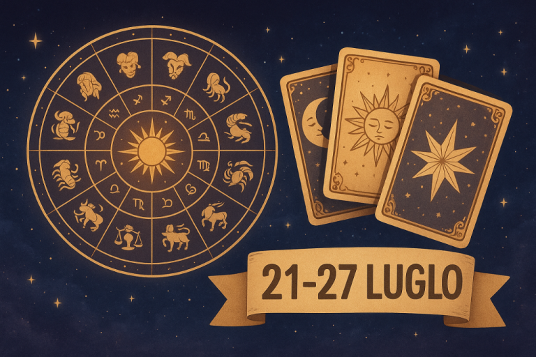 Immagine copertina articolo Oroscopo della settimana - dal 21 al 27 luglio